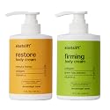 Elastalift Collagen Cream + Manuka Honey Cream Body Lotion & Face Moisturizer Skin Care Bundle For Women & Men | Skin Tightening Collagen Firming Beauty & Personal Care Elastalift