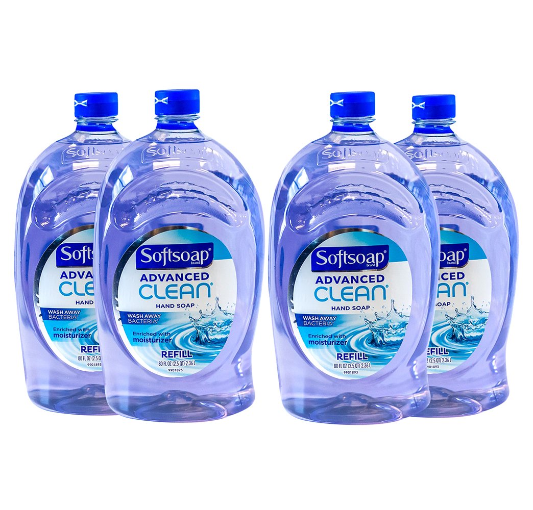 Softsoap Handsoap, Refill, 80 Fl Oz (4 Pack) Beauty & Personal Care Softsoap