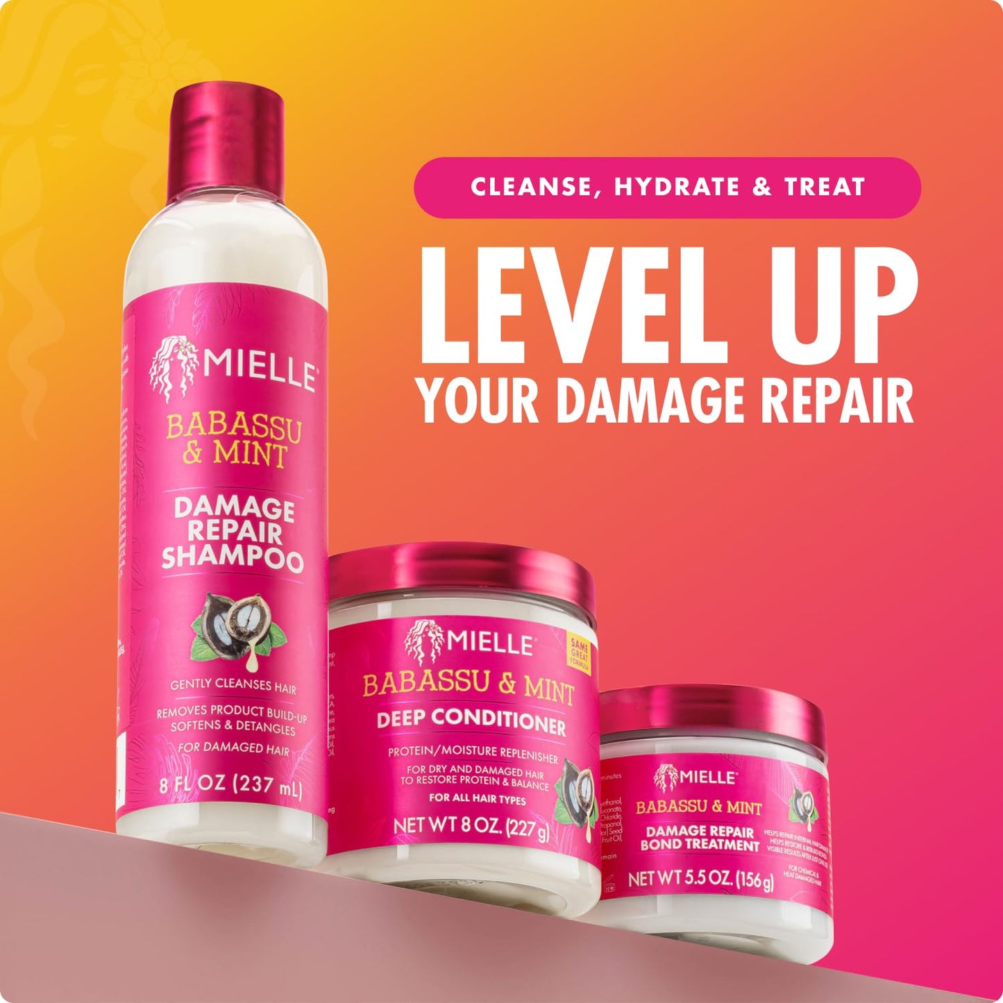 Mielle Organics Babassu & Mint Brazilian Curly Cocktail Curl Cream - Curl Defining, Hair Styling Cream for Textured Hair - Locks in Moisture, Boosts Beauty & Personal Care Mielle Organics