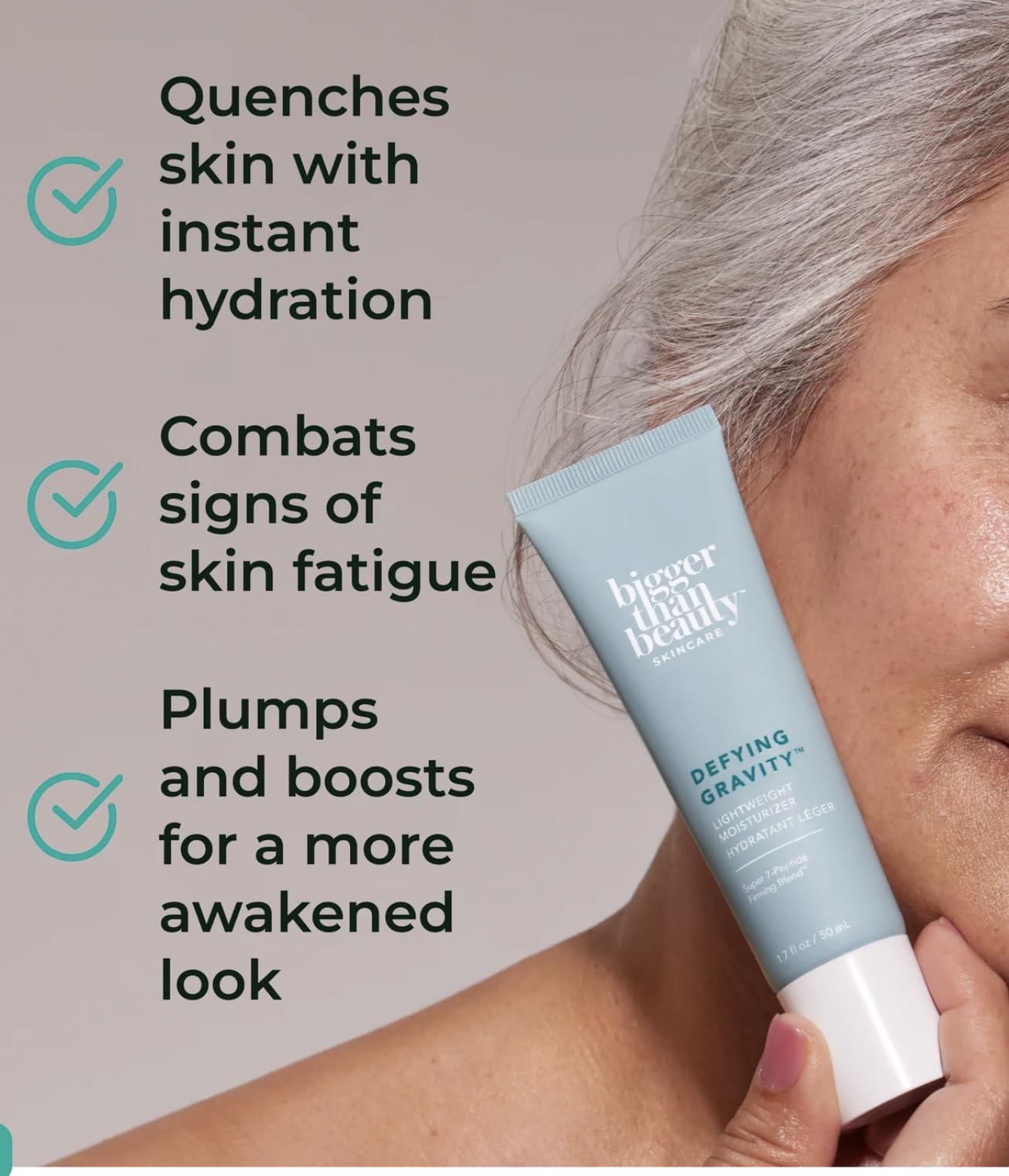 Lightweight Gel-Cream Moisturizer Defying Gravity Beauty & Personal Care Bigger Than Beauty Skincare