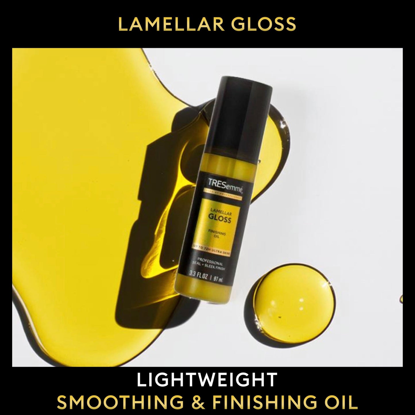 TRESemmé Lamellar Gloss Oil Lamellar Lamination Ultra Shine Up to 72H Ultra Shine 3.3 Fl Oz Beauty & Personal Care TRESemmé