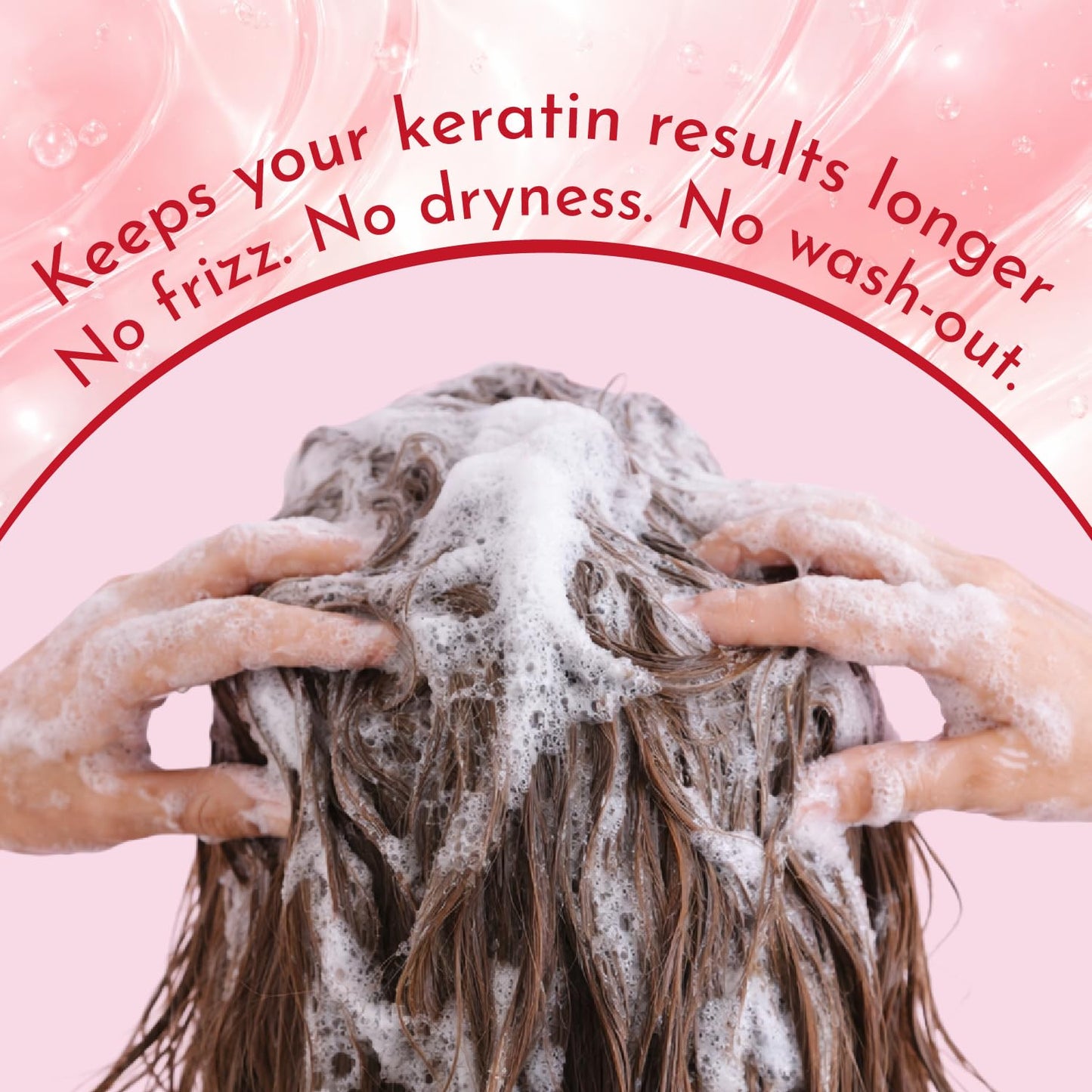 Jumybee After Care Anti-Frizz Shampoo and Conditioner Set - Strawberry Smoothie - Prolongs Keratin & Hair BTX Results - Collagen, Argan Oil, Vitamin Beauty & Personal Care Jumybee