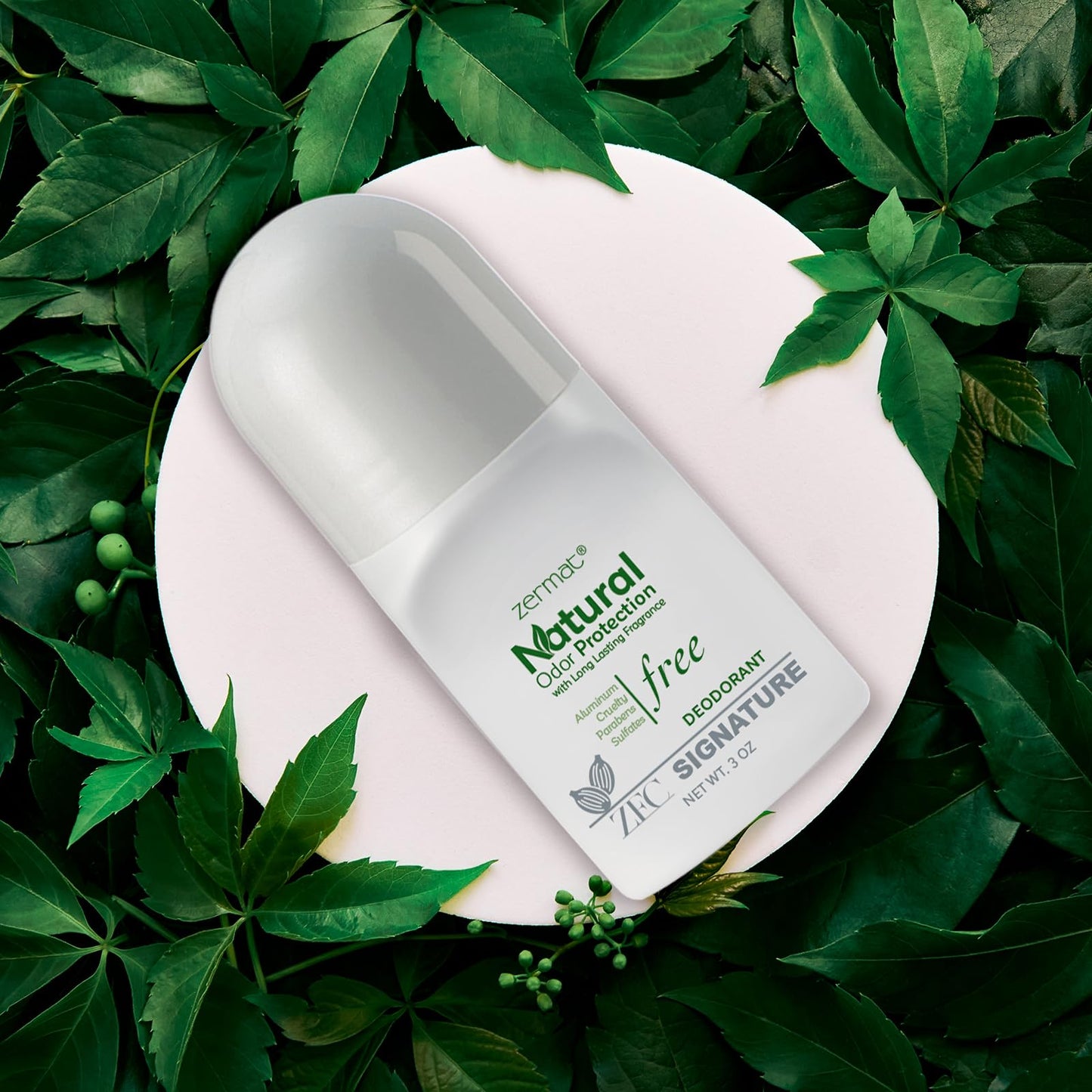 Zermat Distinzion Signature, Natural Roll-On Deodorant, 3 Oz. Beauty and Personal Care Zermat