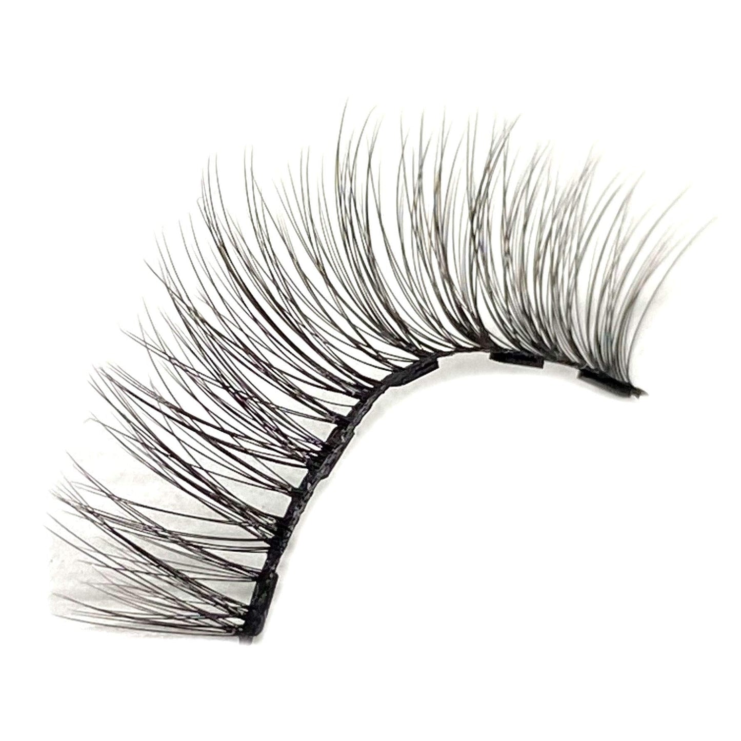 Faux Mink Magnetic Eyelashes Natural Lash, Single Lash for Use with Magnetic Eyeliner, 5 Magnet False Eyelashes Magnetic Lashes Natural Look (Lashes + Beauty & Personal Care Uptown Lashes