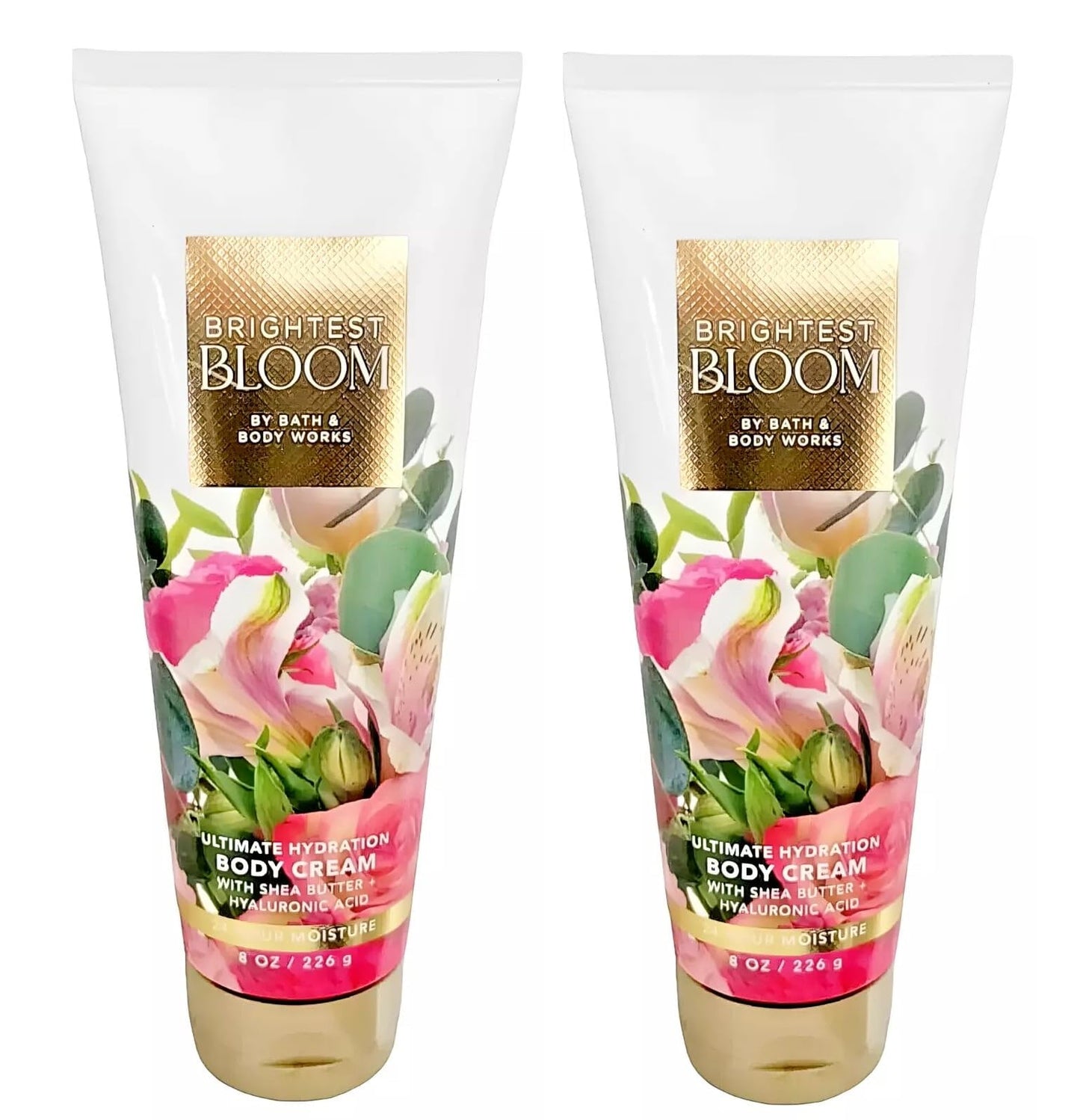 Bath & Body Works Brightest Bloom Ultimate Hydration Body Cream 8 Ounces Pack of 2 Beauty & Personal Care Bath & Body Works