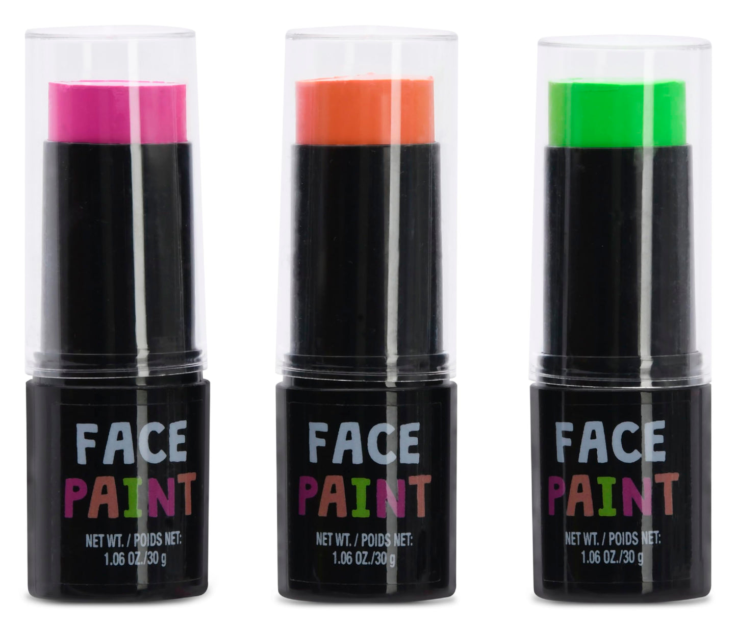 iscream Autumn Glam 3-piece Multicolor Sheer Neon Face Paint Stick Set Beauty & Personal Care iscream