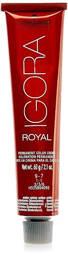 Schwarzkopf Professional Igora Royal Hair Color, 9-7, Extra Light Copper Blonde, 60 Gram Beauty & Personal Care Schwarzkopf Professional
