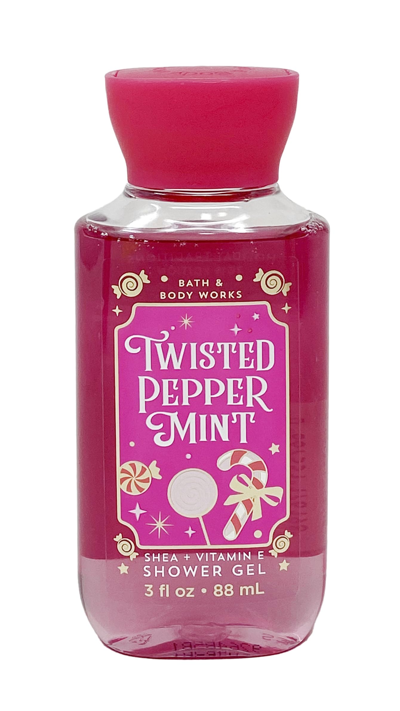 Bath & Body Works Twisted Peppermint- 3pc Travel Size- Fragrance Mist, Body Lotion and Shower Gel With a Himalayan Salts Springs Sample Soap. Beauty and Personal Care Bath & Body Works