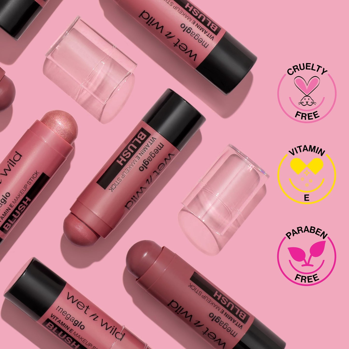 wet n wild MegaGlo Makeup Stick, Buildable Color, Versatile Use, Cruelty-Free & Vegan - Peach Bums Beauty & Personal Care wet n wild
