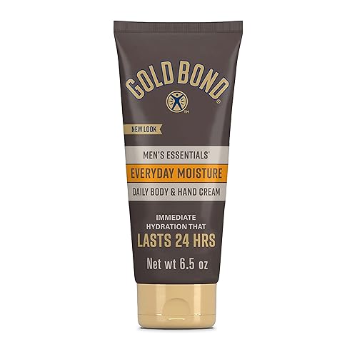 Gold Bond Men's Essentials Everyday Moisture Daily Body & Hand Cream, 6.5 oz., With Vitamin C Beauty & Personal Care Gold Bond