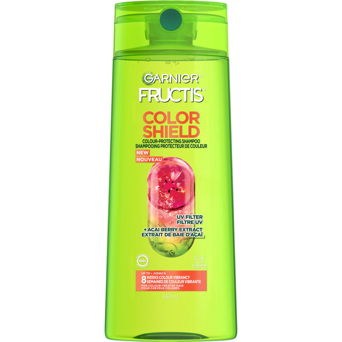 Garnier Fructis Color Shield Shampoo, Color-Treated Hair, 22 fl. oz.