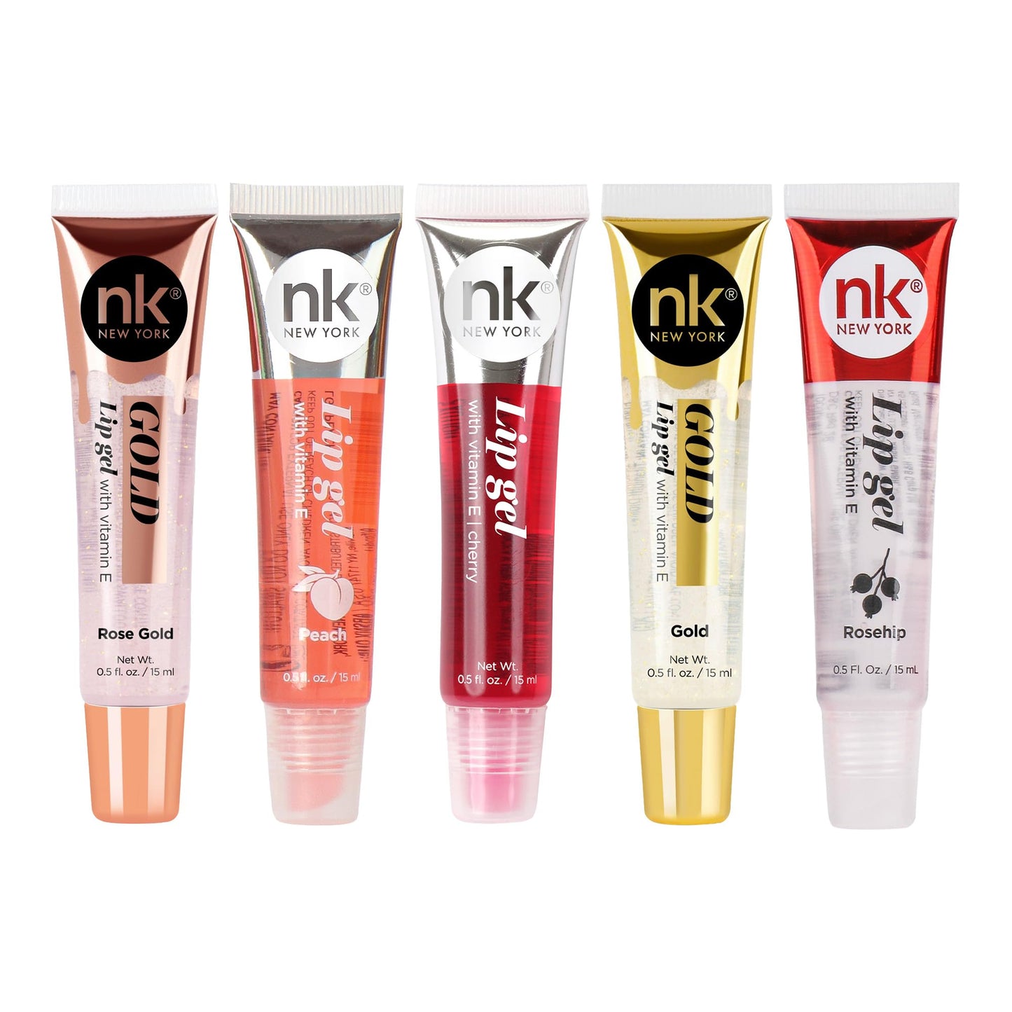 NICKA K NEW YORK Lip Gel, Hydrating, Lightweight, Glides on Effortlessly, Non Sticky Finish Lip Gel Colors Beauty & Personal Care NICKA K NEW YORK