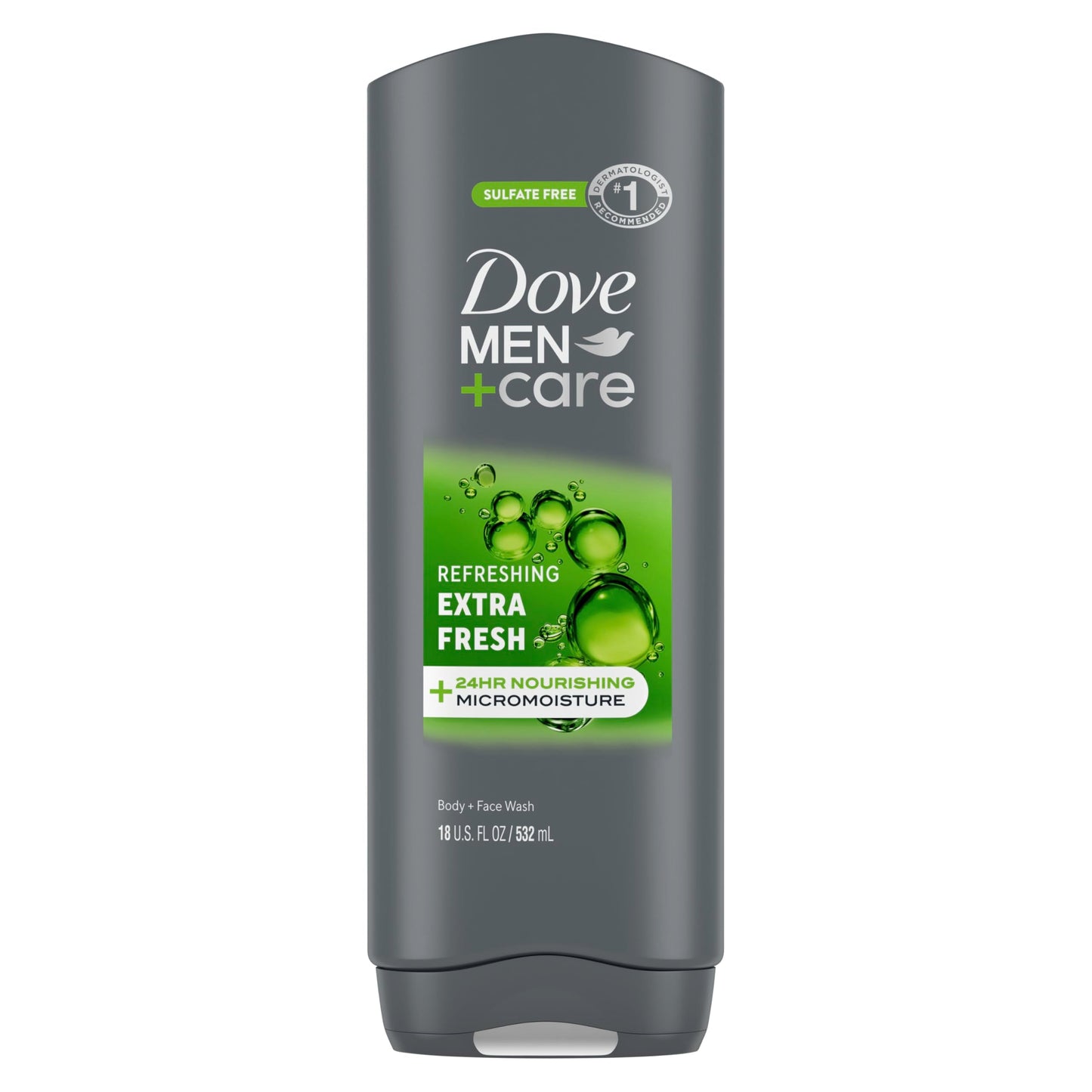 Dove Men+Care Body and Face Wash Refreshing Extra Fresh Body Wash for Men with 24-Hour Nourishing Micromoisture Technology 18 oz Beauty & Personal Care DOVE MEN + CARE