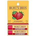 Burt's Bees Lip Balm - Strawberry, Lip Moisturizer With Responsibly Sourced Beeswax, Tint-Free, Natural Origin Conditioning Treatment, 2 Tubes, 0.15 Beauty & Personal Care Burt's Bees