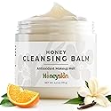 Honeyskin Honey Cleansing Balm Makeup Remover - Face and Eye Makeup Remover for Sensitive Skin Face Wash - Hydrating Facial Cleanser and Gentle Beauty & Personal Care Honeyskin