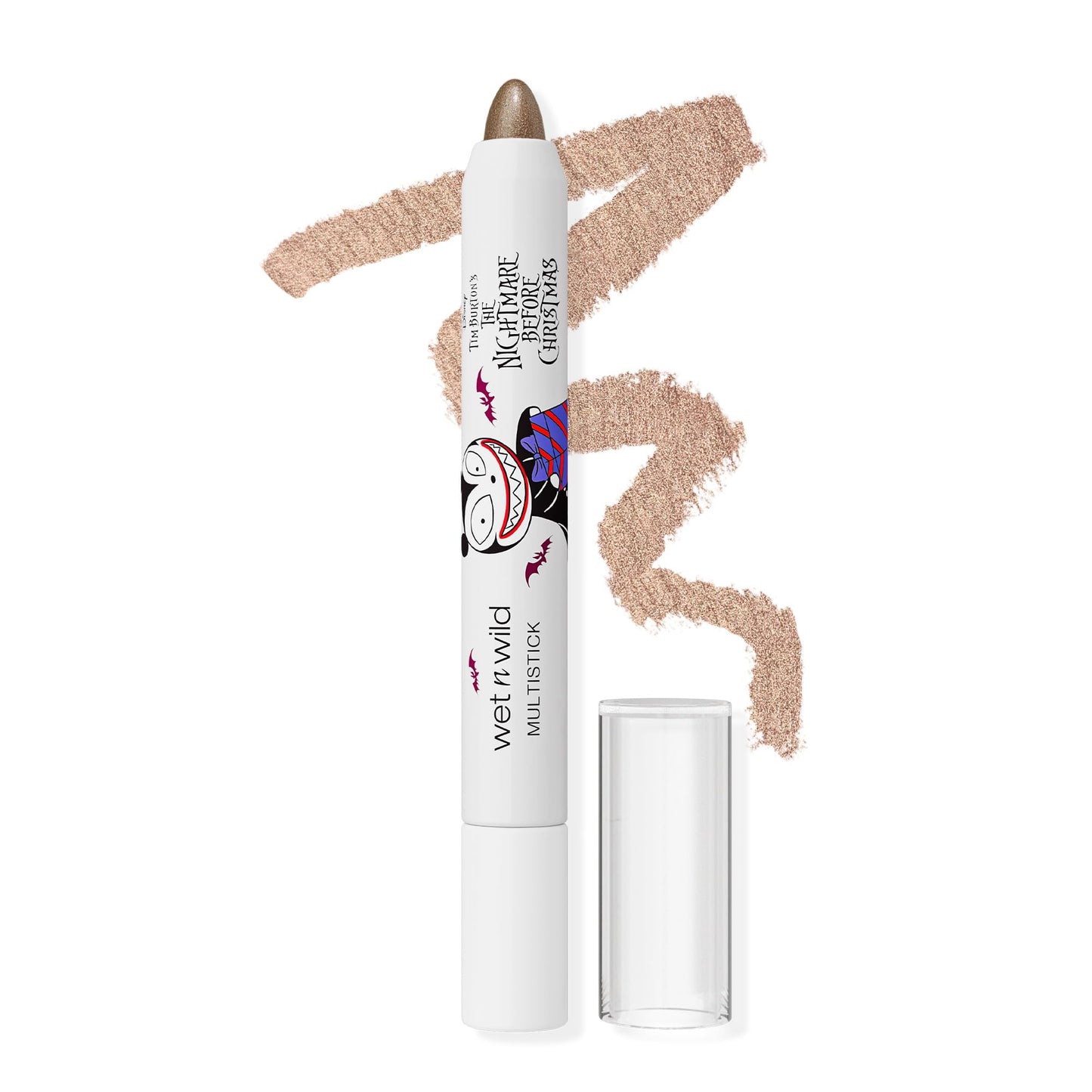 wet n wild Nightmare Before Christmas 2-Piece Multistick Set, Shimmer Finish for Eyes, Lips & Face, Nourishing Cream Formula, Cruelty-Free Beauty & Personal Care wet n wild