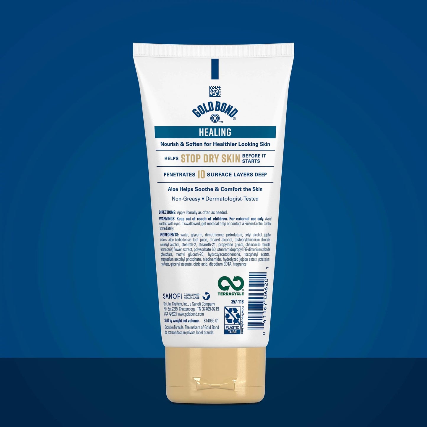 Gold Bond Healing Hydrating Lotion With Aloe Moisturizes, Heals & Smooths Dry Skin, Body Lotion, Delivers Immediate 24-Hour Hydration, Convenient Beauty & Personal Care Gold Bond