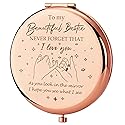 GAOLZIUY Bestie Gifts, Friendship Gifts for Women, Best Friend Birthday Gifts Bestie Makeup Mirror, Compact Mirror Gifts from Sister,Bestie Sister Beauty & Personal Care GAOLZIUY