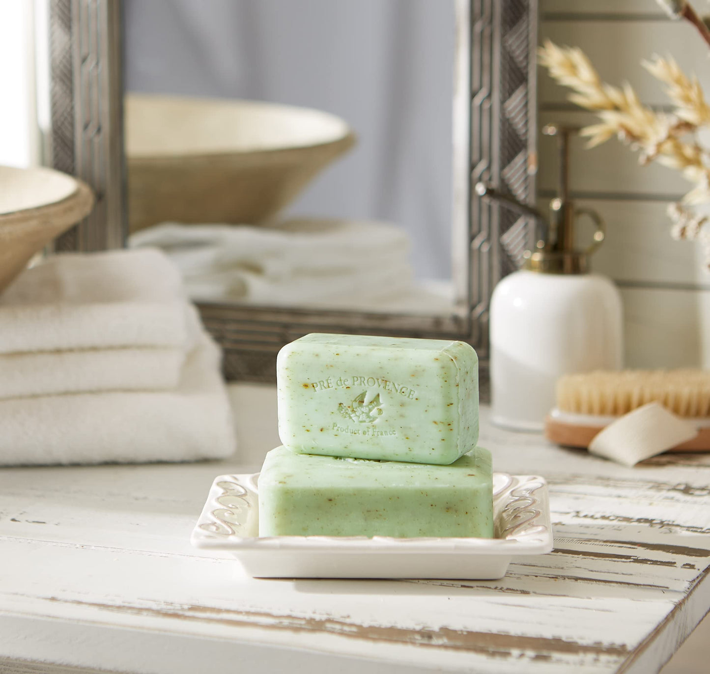 Pre de Provence Artisanal Soap Bar, Natural French Skincare, Enriched with Organic Shea Butter, Quad Milled for Rich, Smooth & Moisturizing Lather Beauty & Personal Care Pre de Provence