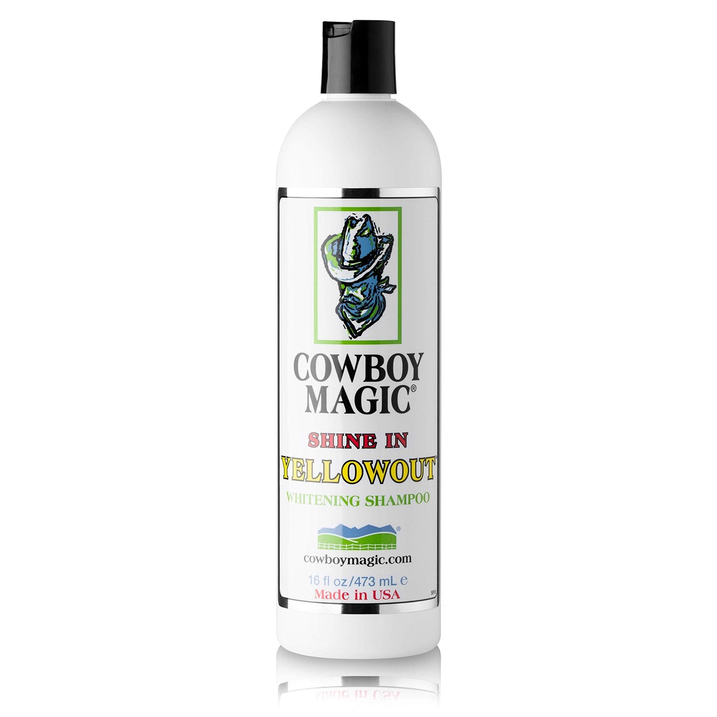 Cowboy Magic Shine In Yellowout Purple Shampoo 16 oz Beauty & Personal Care Cowboy Magic