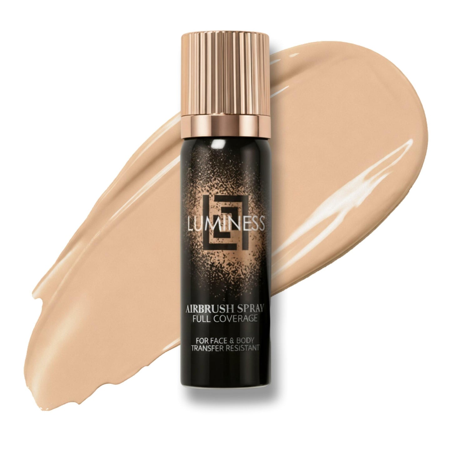 LUMINESS Transfer Resistant Airbrush Body Coverage - Tattoo Cover Up Makeup Waterproof Full Coverage Foundation for Leg and Body, Bronzer & Tattoo Beauty and Personal Care LUMINESS Default Title