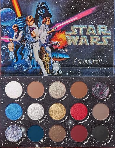 Colourpop Eyeshadow Palette Star-Wars Matte Metallic Beauty & Personal Care ColourPop