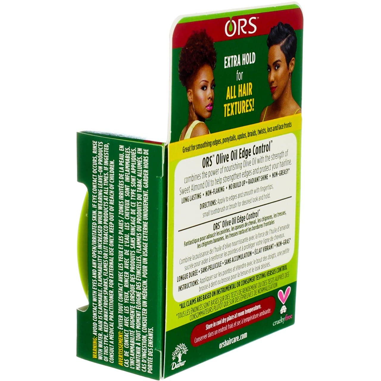 ORS Olive Oil Edge Control Hair Gel for Strengthening (2.2 oz) Beauty & Personal Care ORS