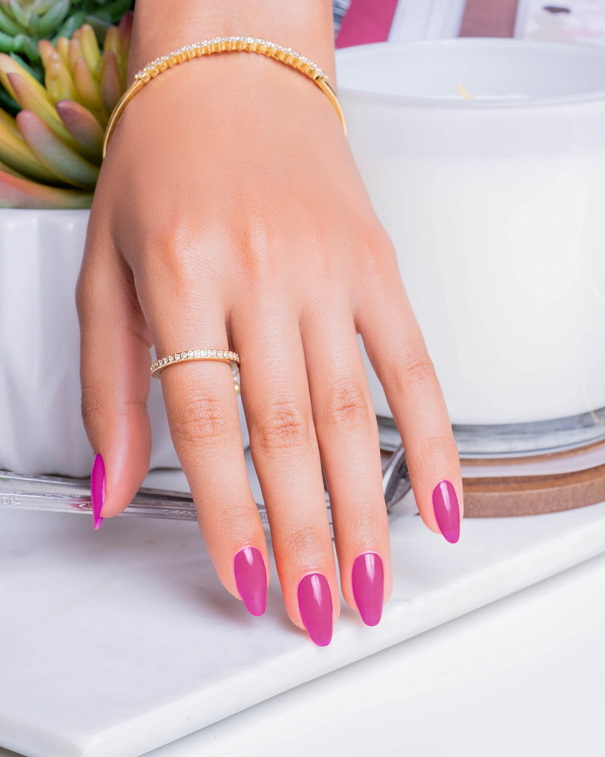 Gelish TPO-Free Soak-Off Gel Nail Polish: Woke Up This Way, 15 mL