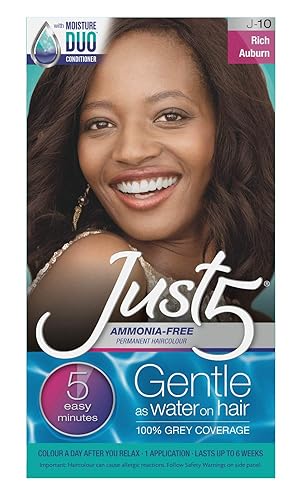 Just 5 Color Natural Rich Auburn (3 Pack) Beauty & Personal Care Just My Style