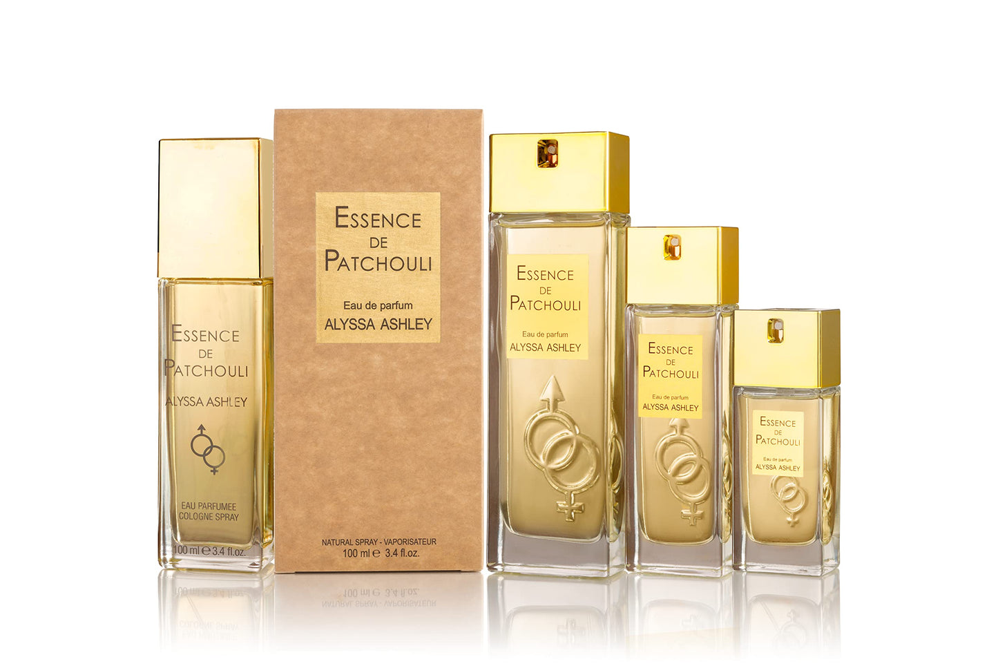 Alyssa Ashley Essence de Patchouli - Vanilla Perfume for Women with Floral Notes - Elegant Womens Fragrance with Rose and Geranium - 1.7 oz EDP Spray Beauty & Personal Care ALYSSA ASHLEY