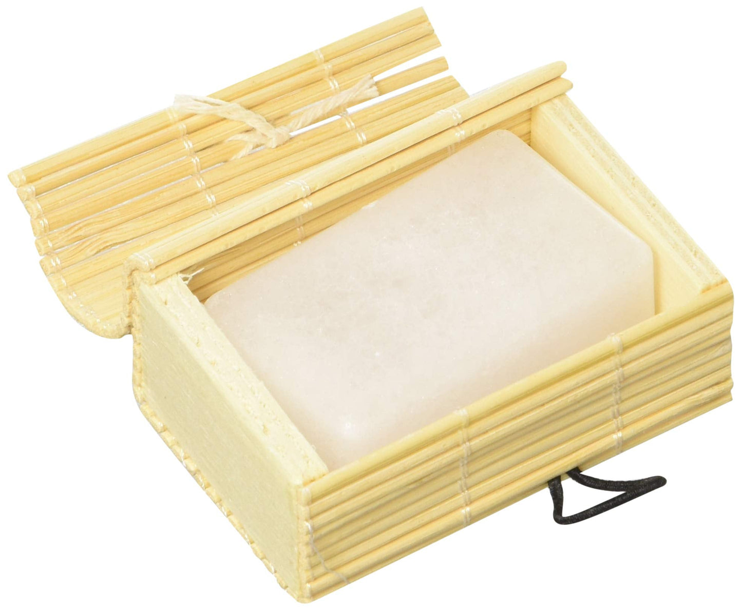 Thai Crystal Deodorant Unscented Stone In Bamboo Box. 0.24 Pounds Beauty and Personal Care Thai Deodorant Stone