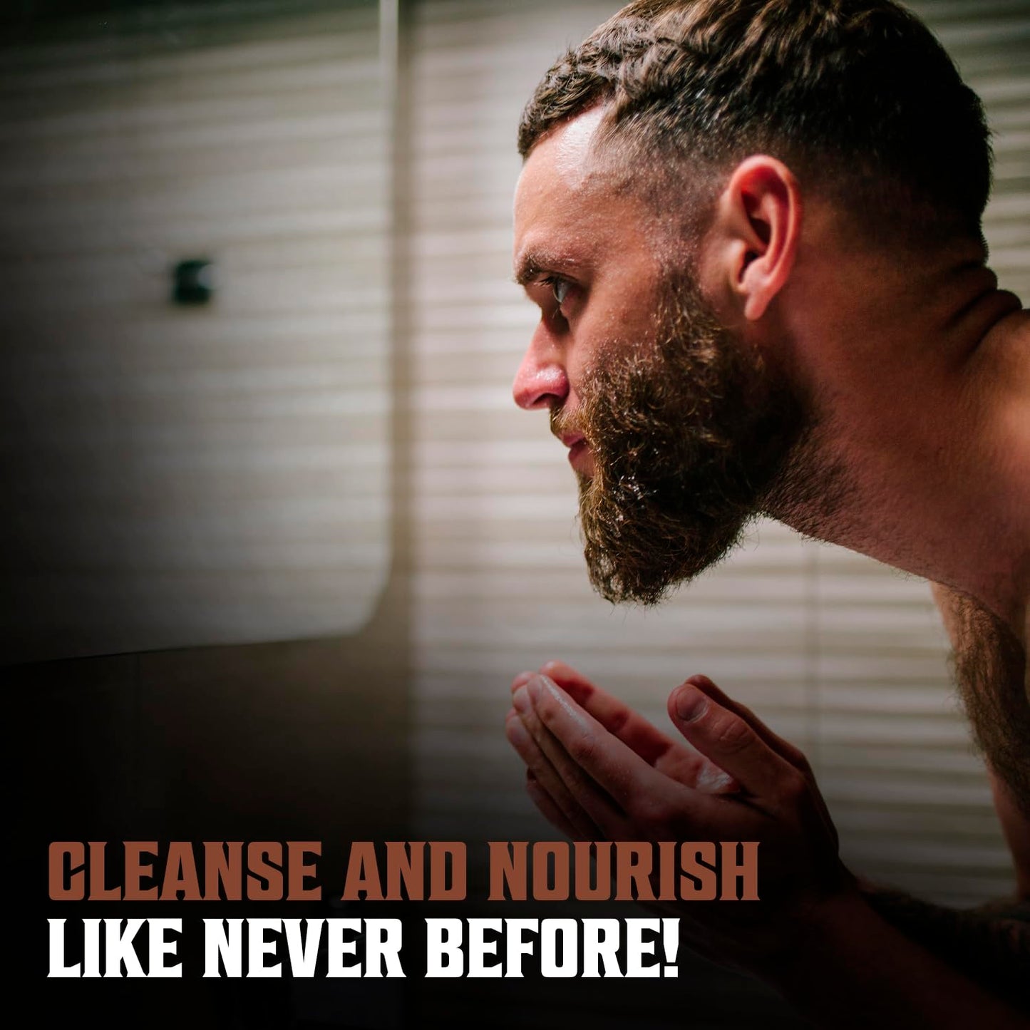 Viking Revolution Beard Wash Shampoo w/Argan & Jojoba Oils - Softens & Strengthens - Sandalwood Scent - 17 oz Shampoo Beauty & Personal Care Viking Revolution