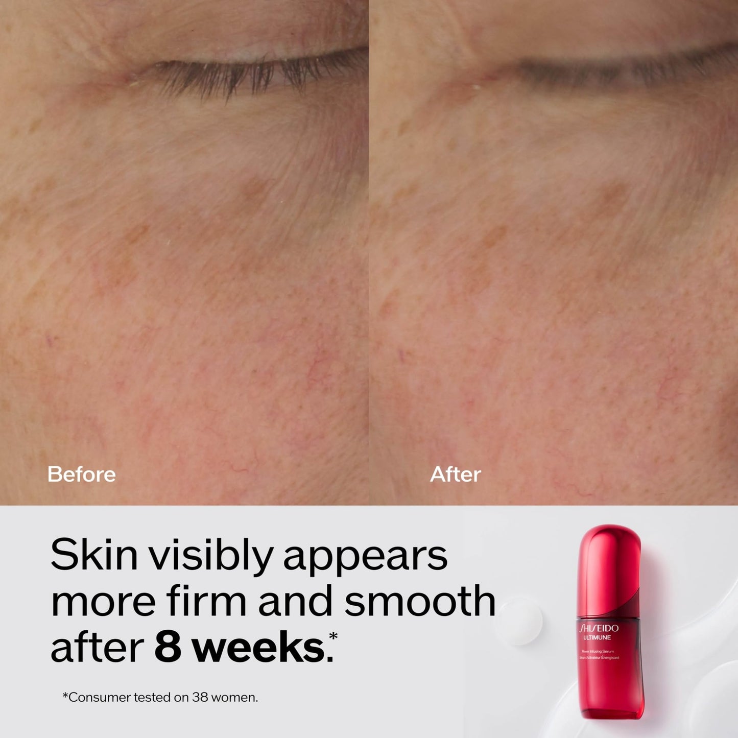 Shiseido Ultimune Power Infusing Serum - 2.5 oz - Breakthrough Lightweight Face Serum - Boosts Radiance & Improves Visible Signs of Aging - All Skin Beauty & Personal Care Shiseido