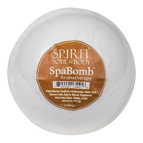 InSPAration Signature Spirit Soul and Body SpaBomb Aromatherapy (5 oz) Beauty & Personal Care InSPAration