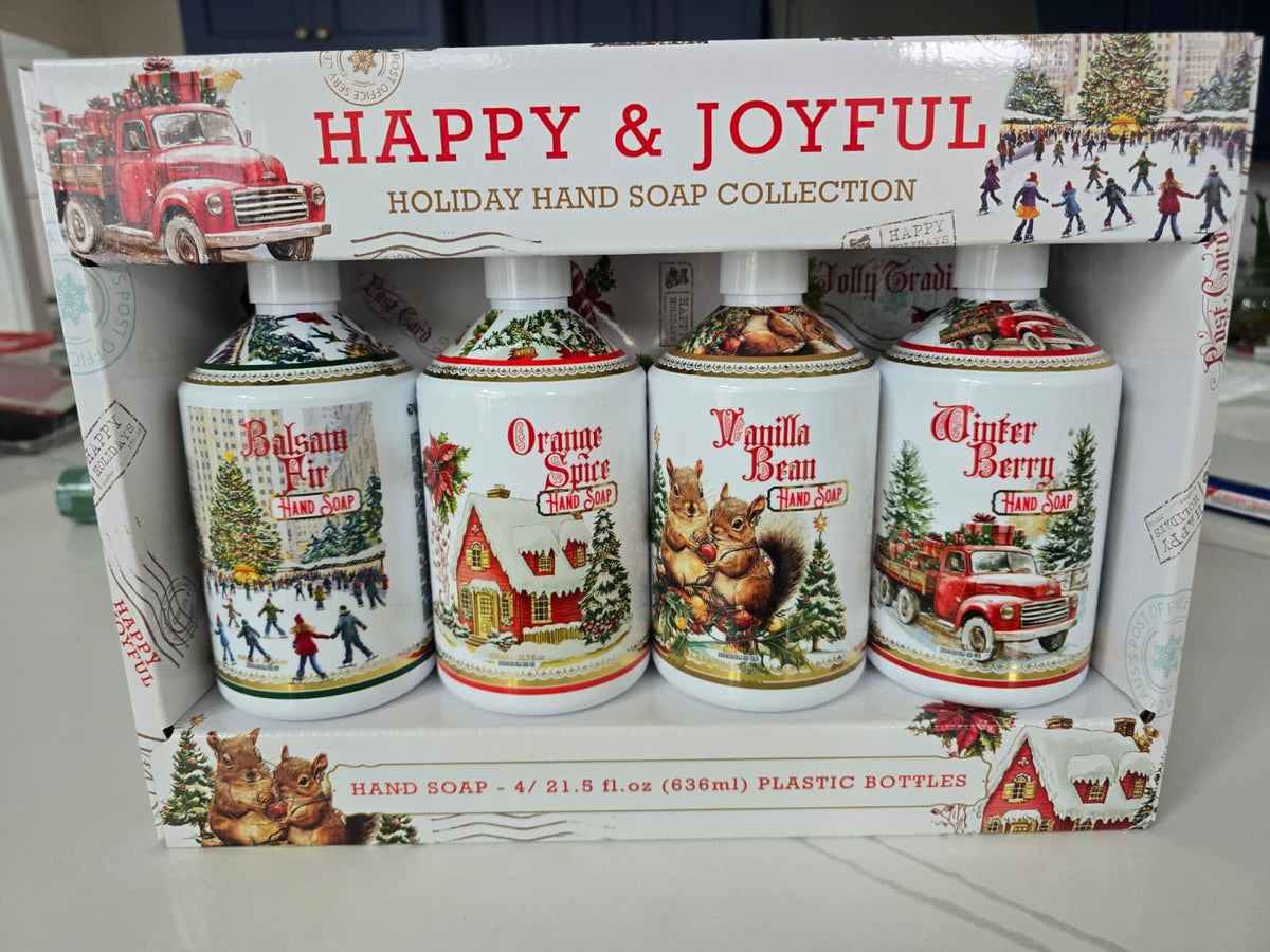 Happy and Joyful Handsoap Christmas Collection Beauty & Personal Care Happy & Joyful