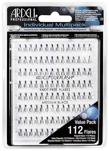 Ardell False Eyelashes Multipack Knot-Free Individuals Medium Black, 1-Pack Beauty & Personal Care Ardell