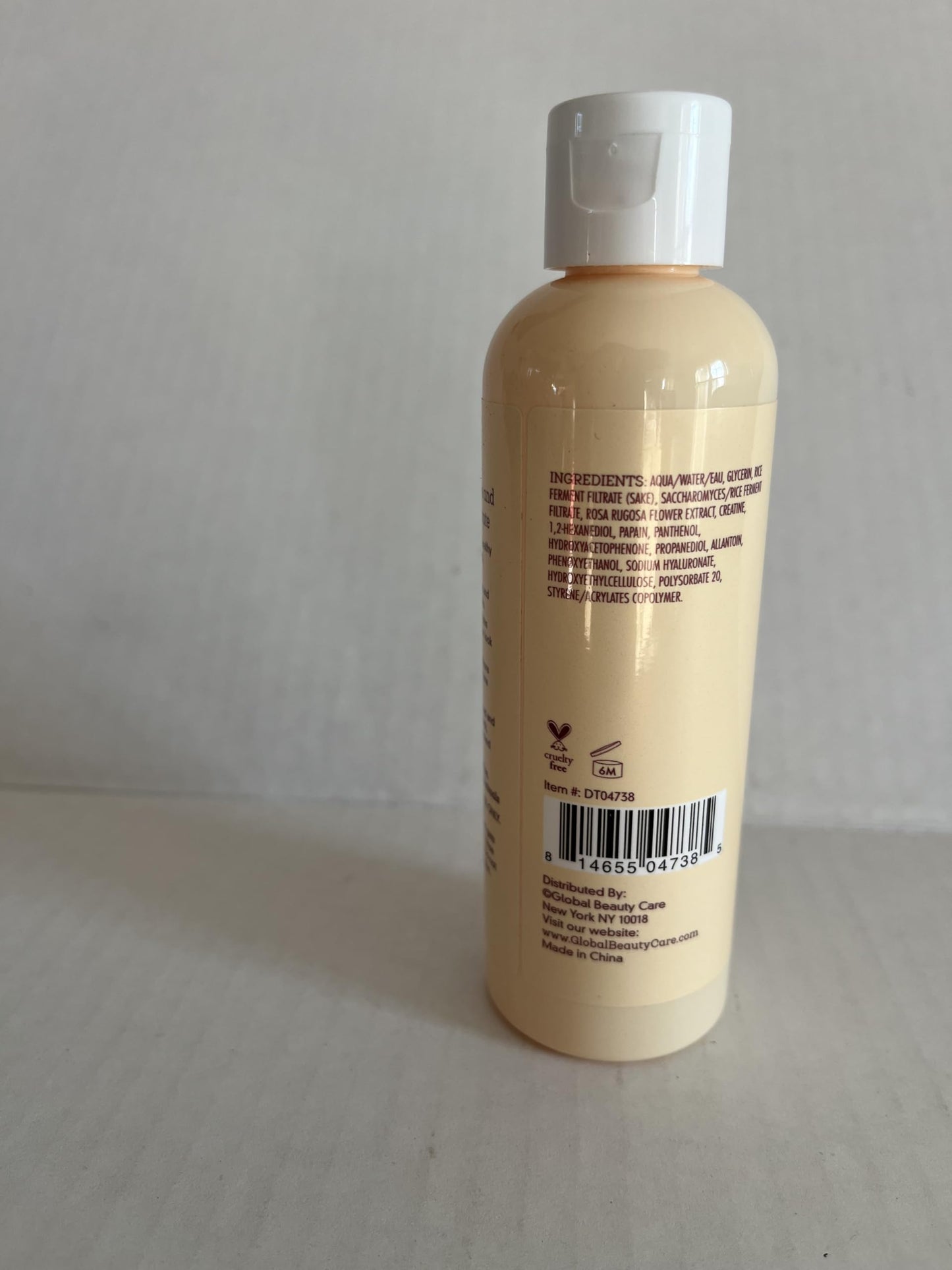 Global Beauty Care Rice Water Milky Toner with Rose Essence and Rice Ferment Filtrate, Soothes & Balances, 4 fl oz Beauty & Personal Care Global Beauty Care