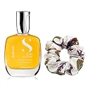 Goomee Cristalli Liquidi Hair Oil Semi Di Lino Sublime Cristalli Liquidi Hair Serum 50ml (1.69 fl oz) Scrunchie (Bundle) Beauty & Personal Care Goomee