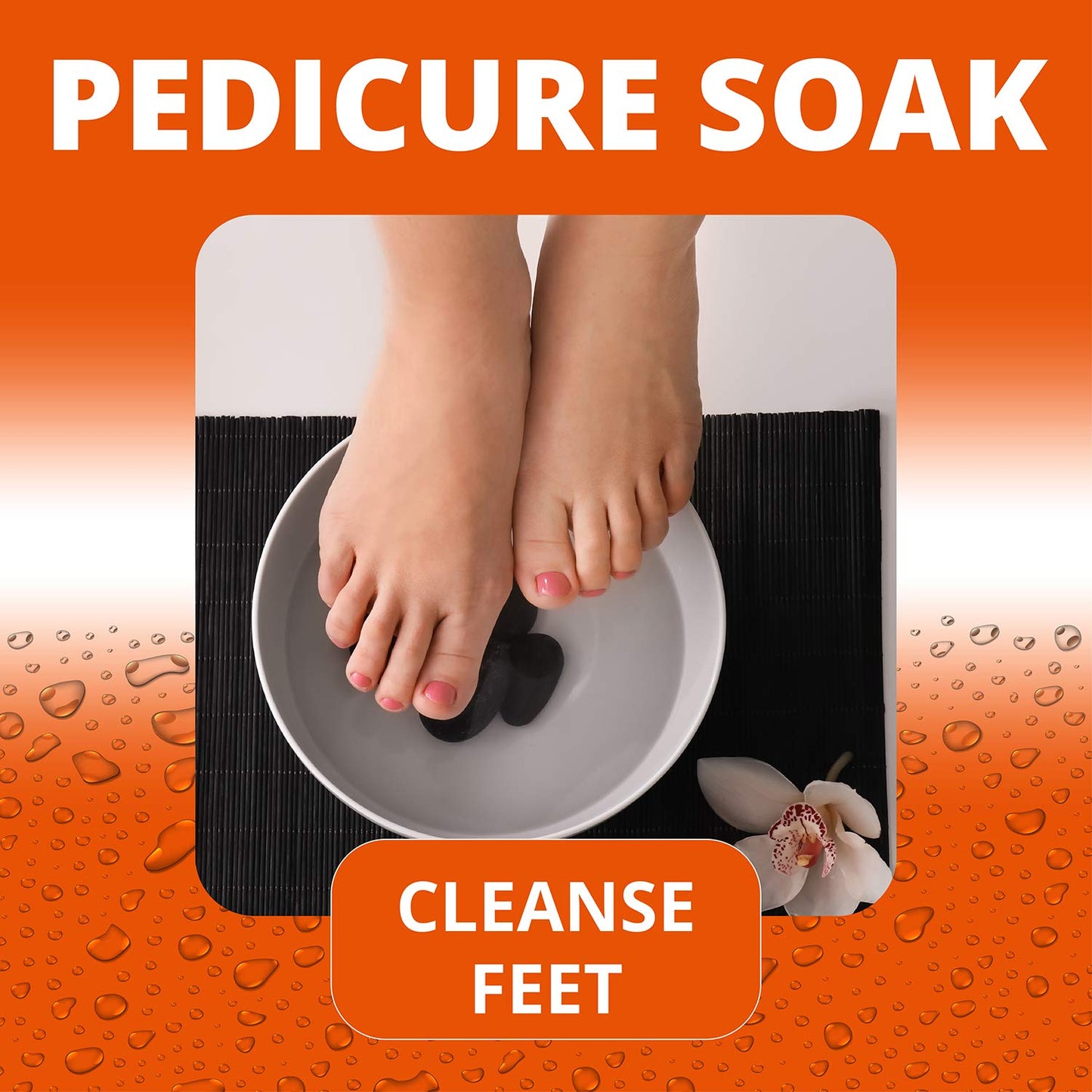 Natural Solution Pink Salt Body Soak with Blood Orange - 3 lbs of Organic Joint & Muscle Relief Soak for Relaxation, Rejuvenation, and Soothe Sore Beauty and Personal Care Natural Solution
