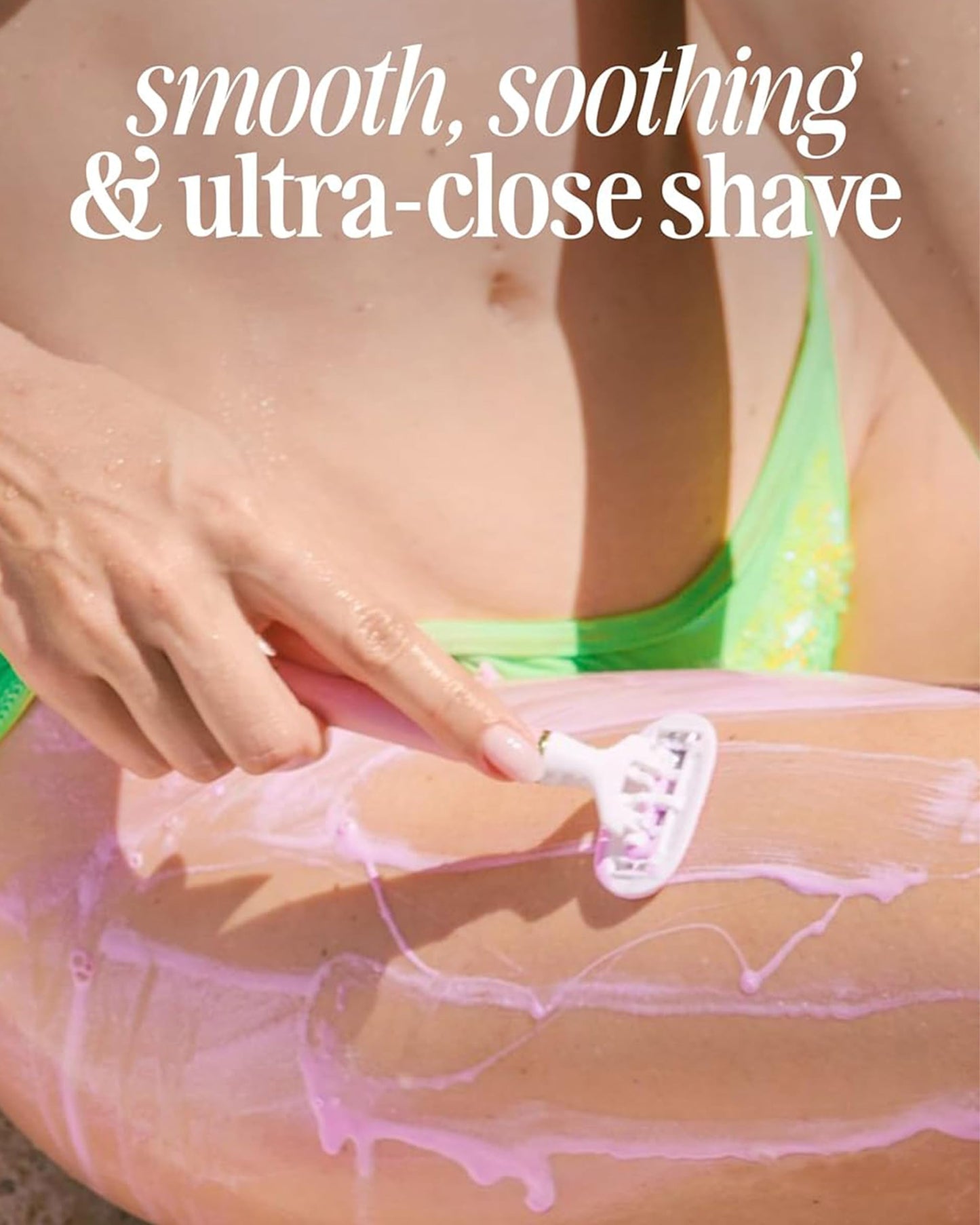 Truly Beauty Life Shaver Razor - Best Razor for Sensitive Skin - 5 Blades with Aloe & Shea Butter Infused Gel Bars - Pivoting Head & Flex-Grip Handle Beauty and Personal Care Truly