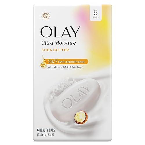 Olay Beauty Bar, Ultra Moisture,10x More Moisturizers, 24/7 Soft & Smooth Skin, Gentle Cleanse on Face & Body, Vitamin B3 Complex, For All Skin Types Beauty & Personal Care Olay