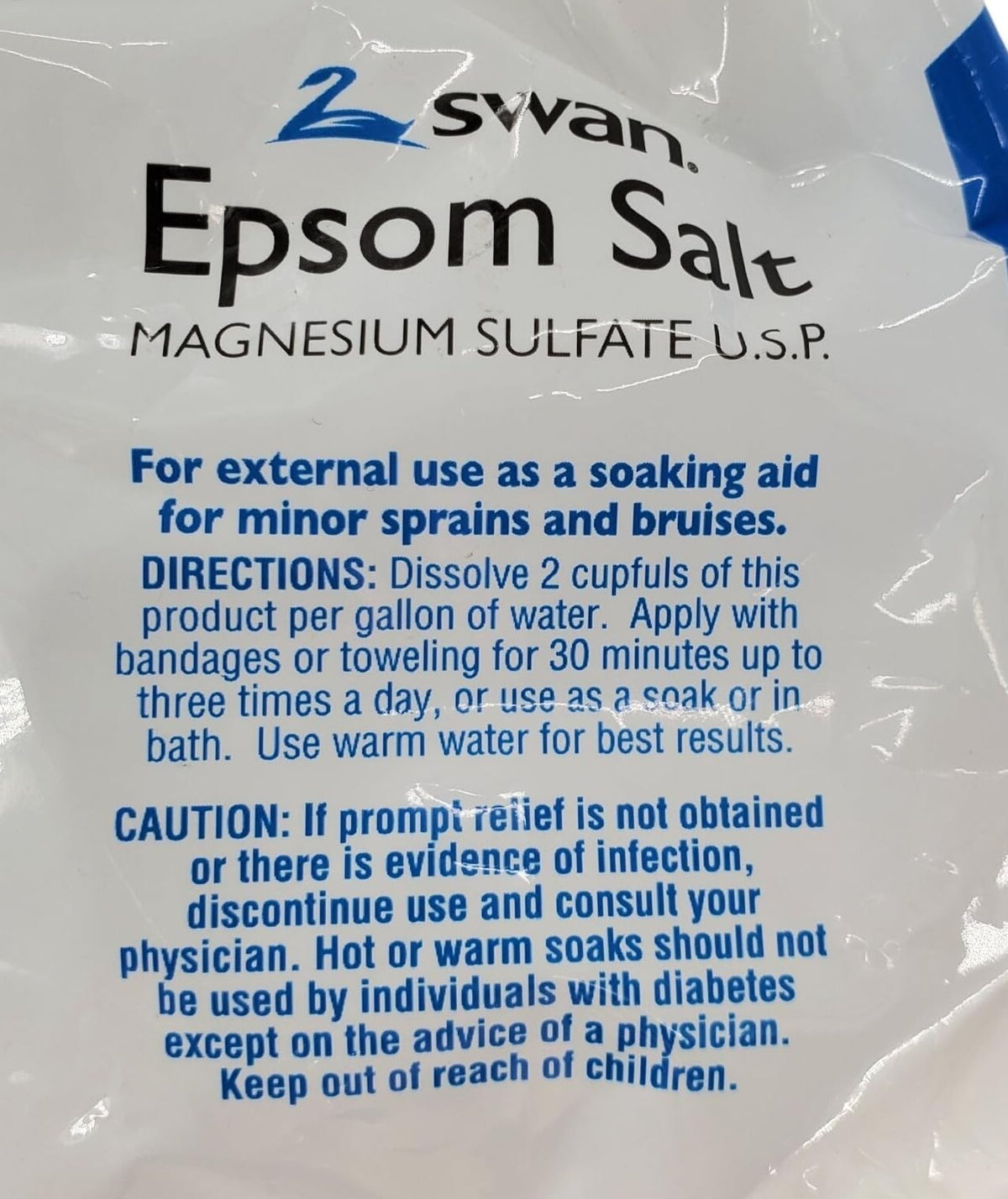 Swan Epsom Salt 16oz Beauty and Personal Care Swan