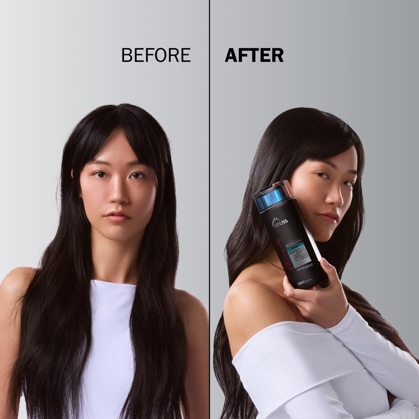 TRUSS Miracle Hair Shampoo - Anti-Aging & Color Protection Hair Shampoo for Women & Men - Formulated with Keratin & Vitamin E to Help Restore Beauty & Personal Care TRUSS