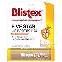 Blistex Five Star Lip Protection SPF 30 0.15 oz Beauty & Personal Care Blistex
