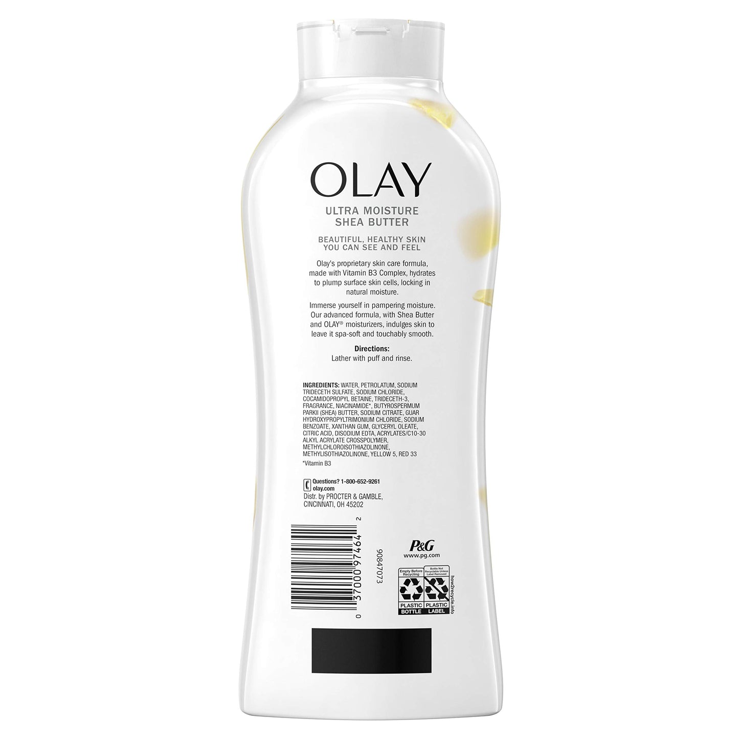 Olay Body Wash Ultra Moisture Shea 22Z Beauty & Personal Care Olay