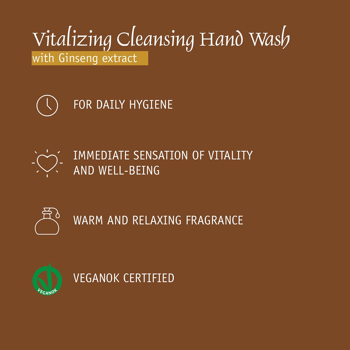 Prija Vitalising Hand Wash with Ginseng Extract Gently Cleanses Hands, Moisturizing Liquid Hand Soap, Vegan Friendly with Energizing Fragrance 3 x Beauty & Personal Care Prija