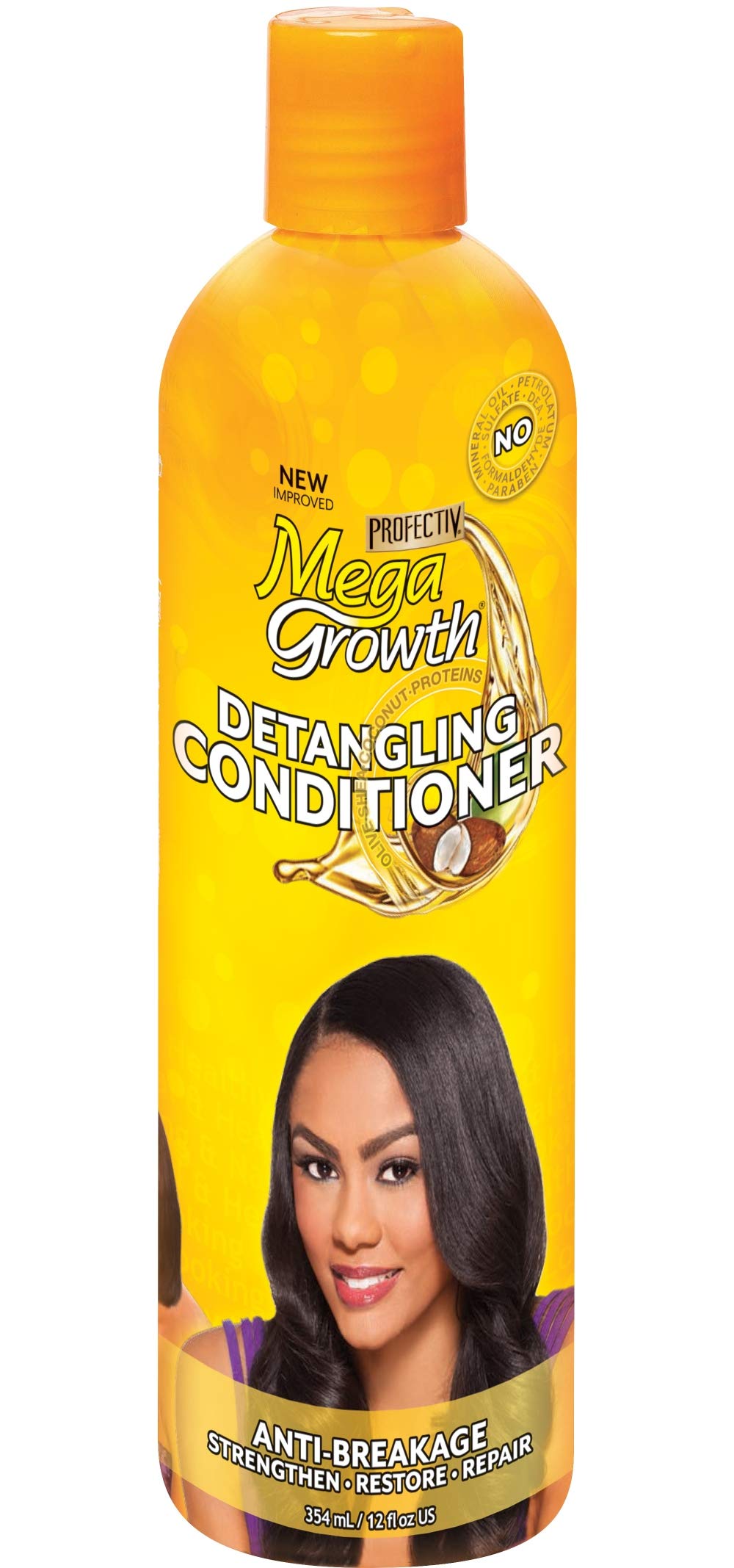 Profectiv Mega Growth Detangling Conditioner, 12 oz (Pack of 3) Beauty & Personal Care Profectiv