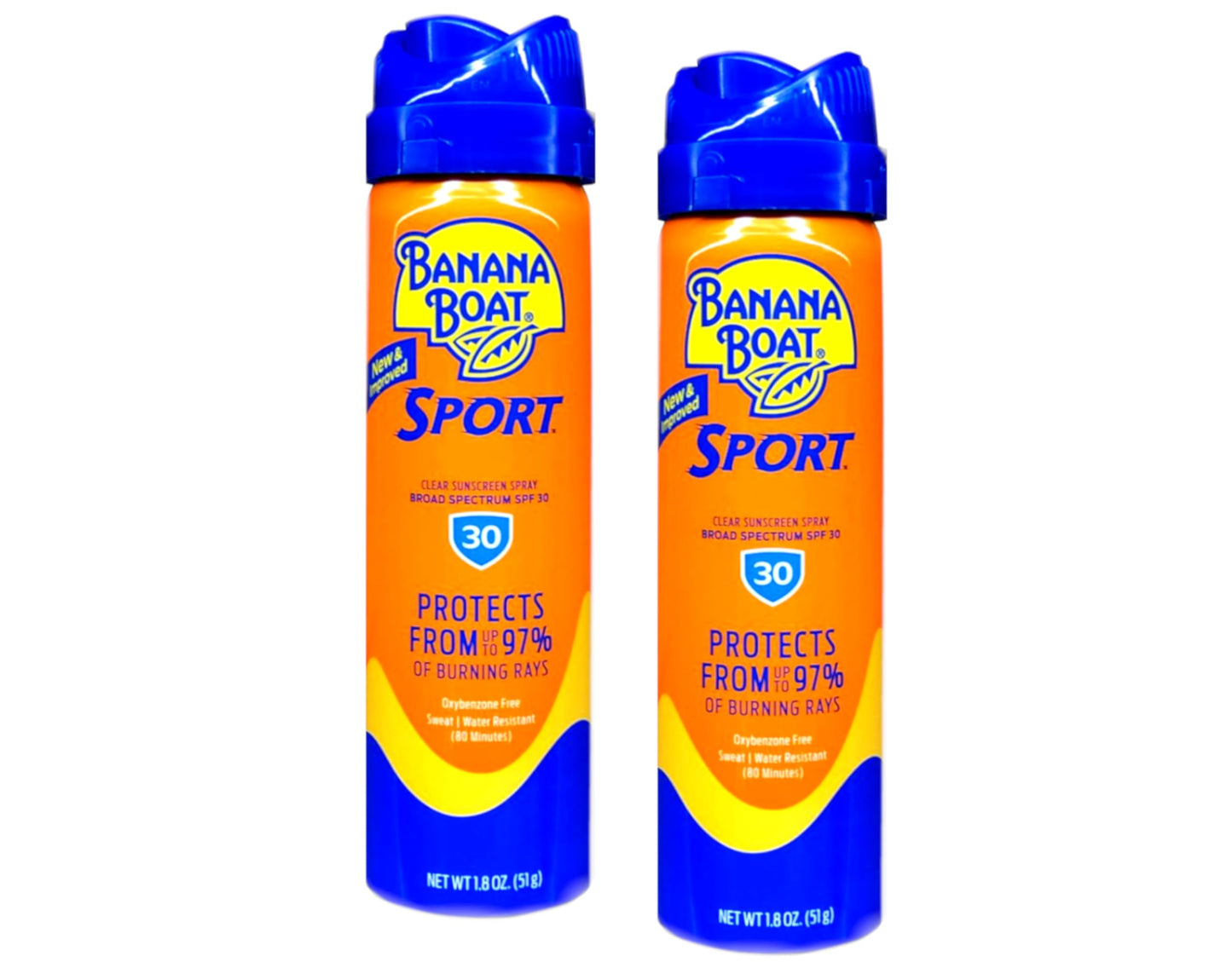 Banana Boat Sport SPF 30 Sport 1.8oz Cool Zone (Pack of 2) Beauty & Personal Care Banana Boat