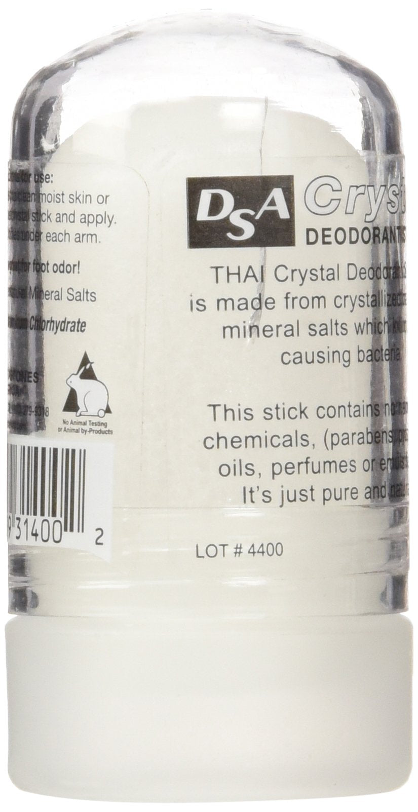 THAI 100% Natural Crystal Deodorant Stick, Mini Travel Size (2.125 Ounces) Beauty and Personal Care Thai Deodorant Stone