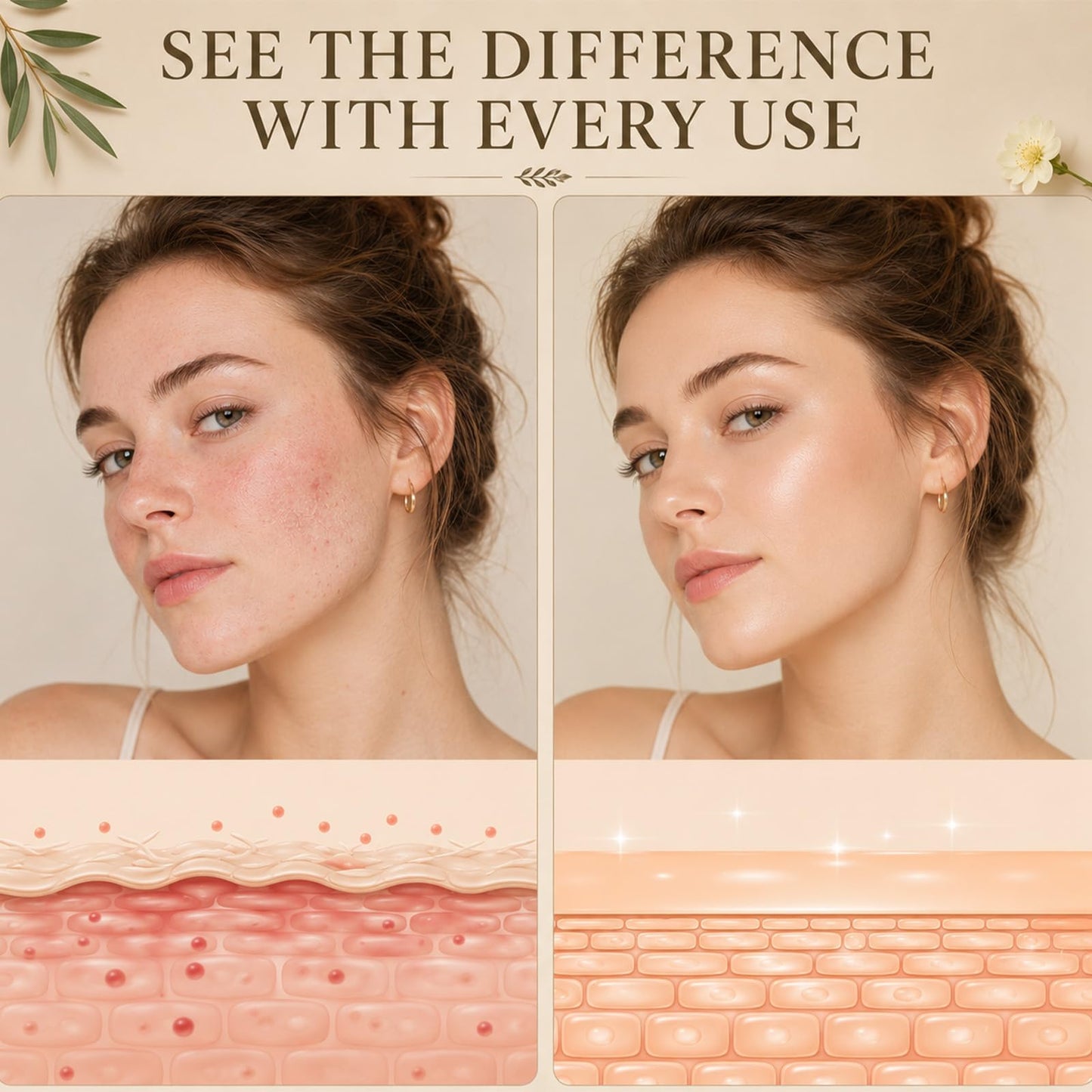 MROUVIK Beef Tallow for Skin, Tallow and Honey Cream,Tallow Face Moisturizer, Natural Grass-Fed Beef Tallow Balm with Raw Honey Moisturizing Cream Beauty & Personal Care MROUVIK